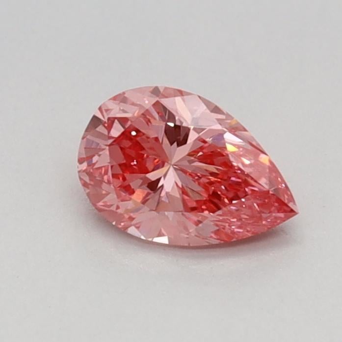 0.34 Ct. Fancy Vivid Pink Pear Lab Grown Diamond