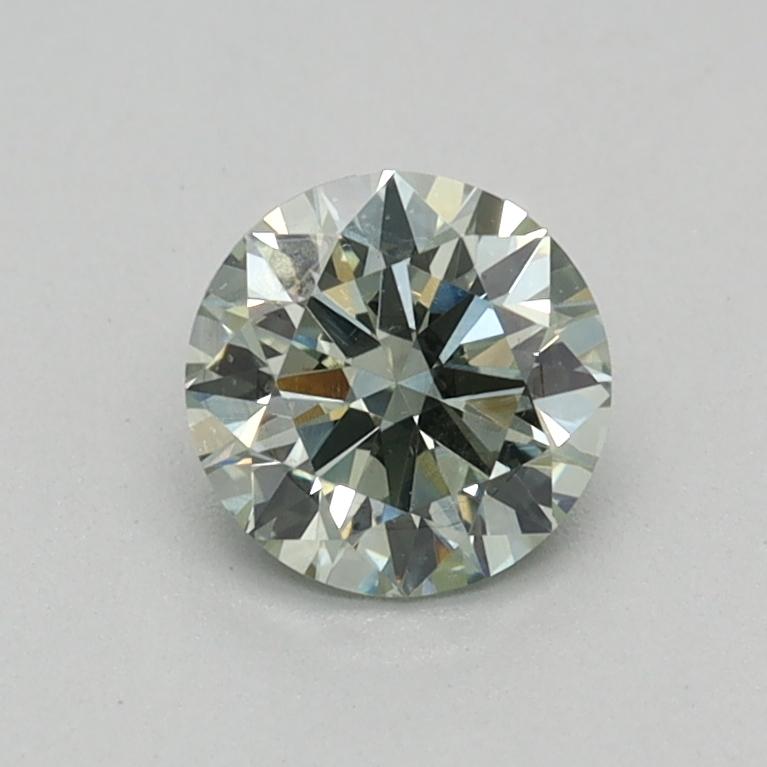 0.35 Ct. Fancy Intense Green Round Lab Grown Diamond