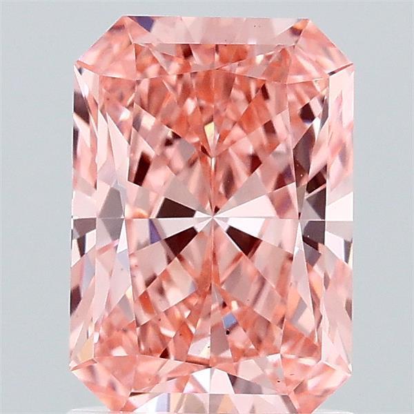 1.53 Ct. Fancy Vivid Pink Radiant Lab Grown Diamond