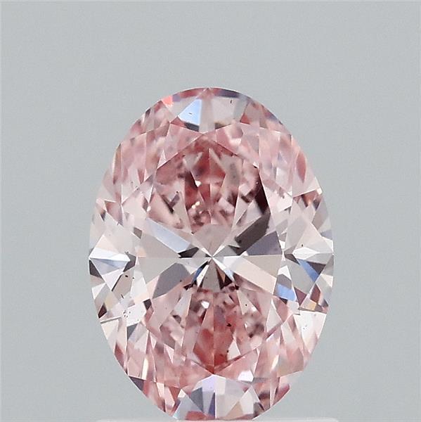 1.20 Ct. Fancy Vivid Pink Oval Lab Grown Diamond