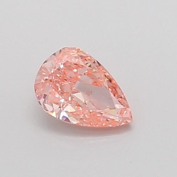 0.43 Ct. Fancy Vivid Pink Pear Lab Grown Diamond