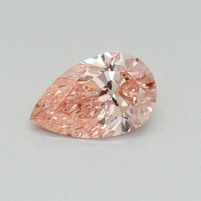0.33 Ct. Fancy Vivid Pink Pear Lab Grown Diamond