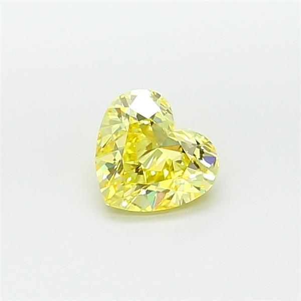 1.50 Ct. Fancy Intense Yellow Heart Lab Grown Diamond