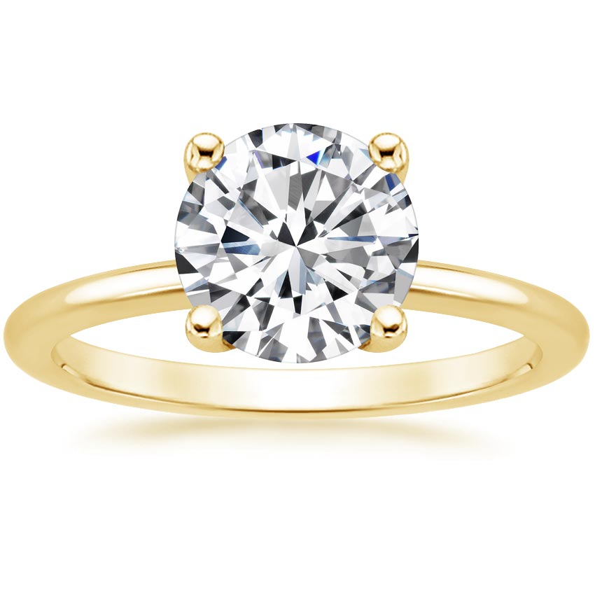 18K Yellow Gold Perfect Fit Ring, large top view