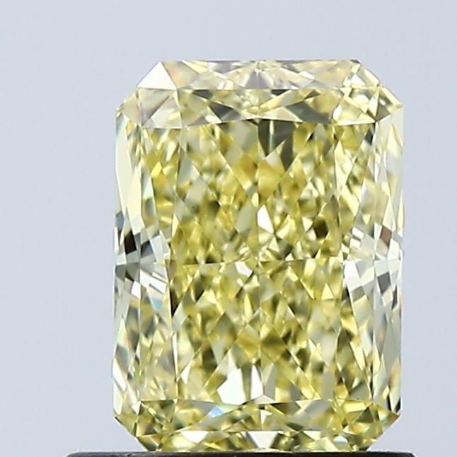 1.06 Ct. Fancy Vivid Yellow Radiant Lab Grown Diamond