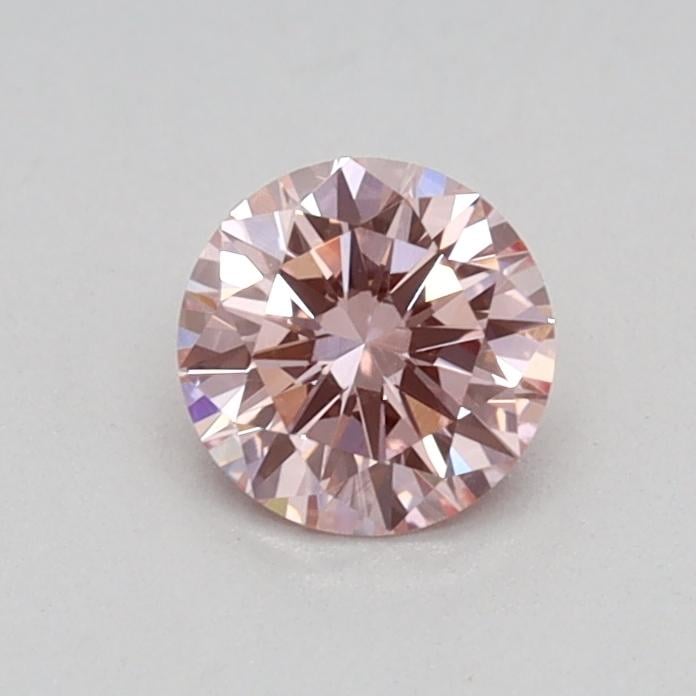 0.32 Ct. Fancy Intense Pink Round Lab Grown Diamond
