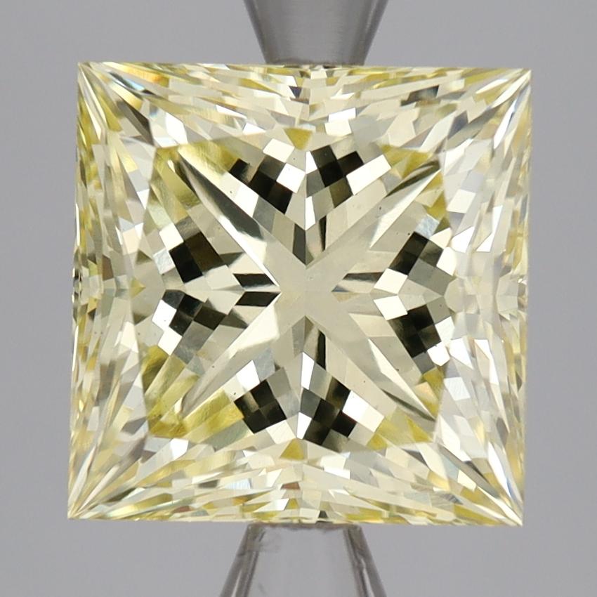 5.10 Ct. Fancy Yellow Princess Lab Grown Diamond