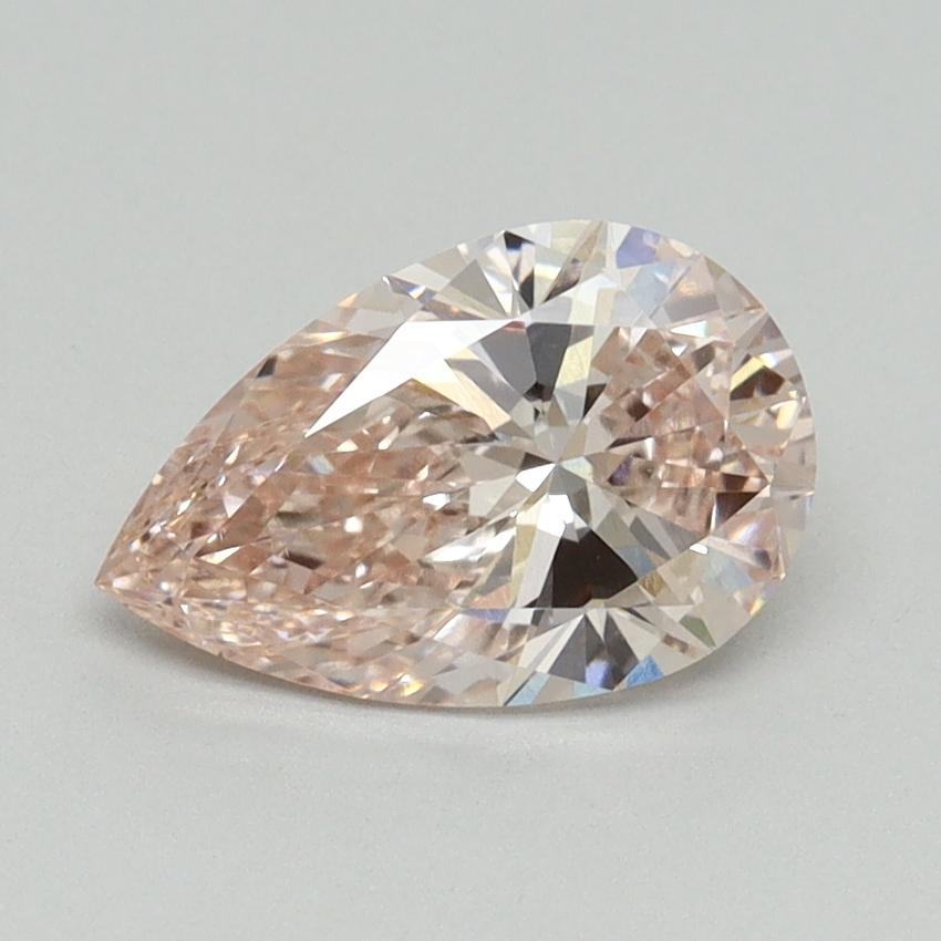 1.26 Ct. Fancy Intense Pink Pear Lab Grown Diamond