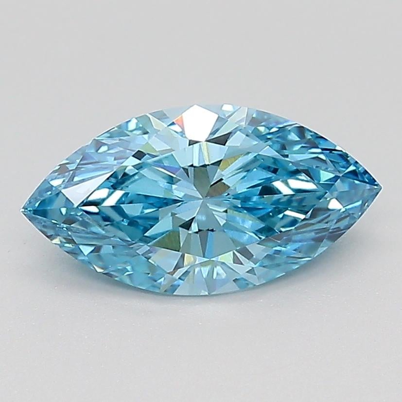 1.15 Ct. Fancy Vivid Blue Marquise Lab Grown Diamond