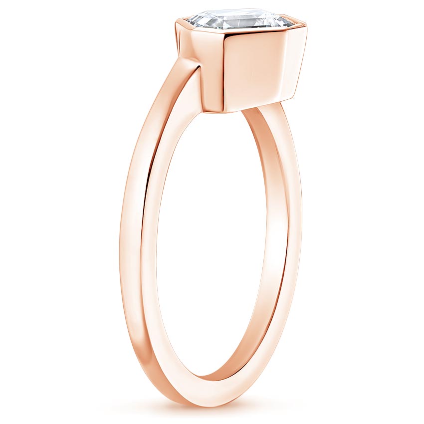 14K Rose Gold Cielo Ring, large side view