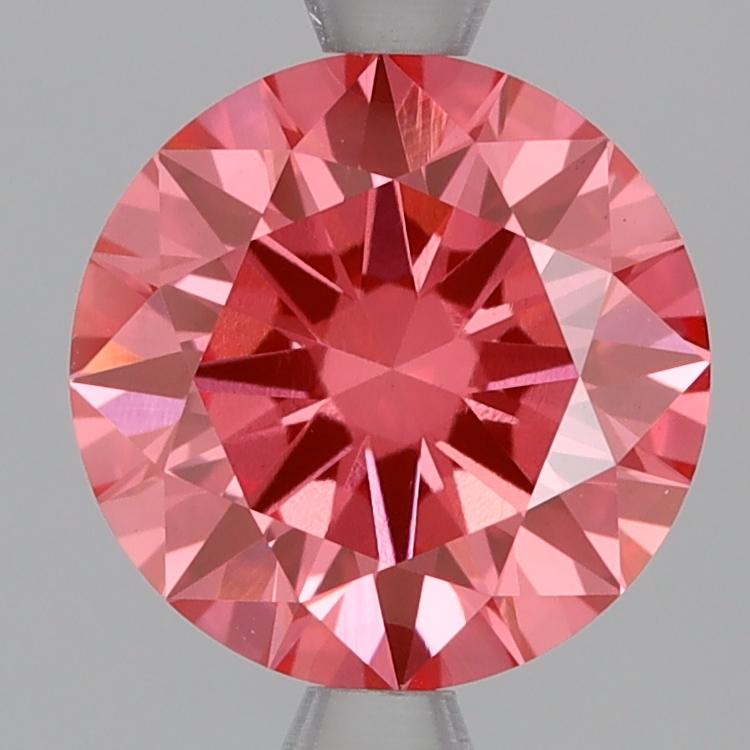 2.04 Ct. Fancy Vivid Pink Round Lab Grown Diamond