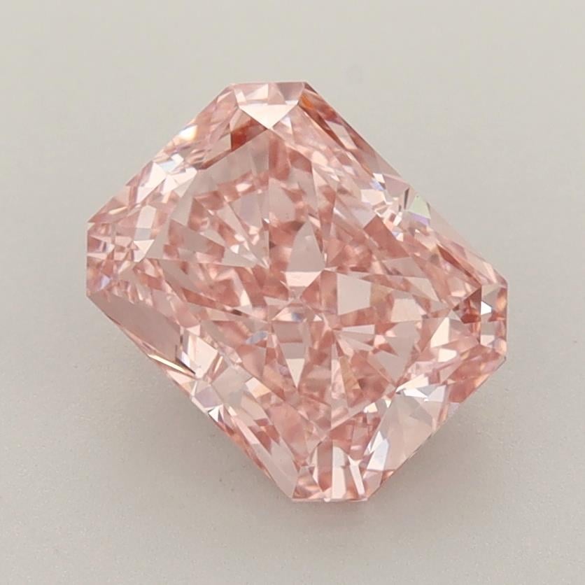2.09 Ct. Fancy Vivid Pink Radiant Lab Grown Diamond