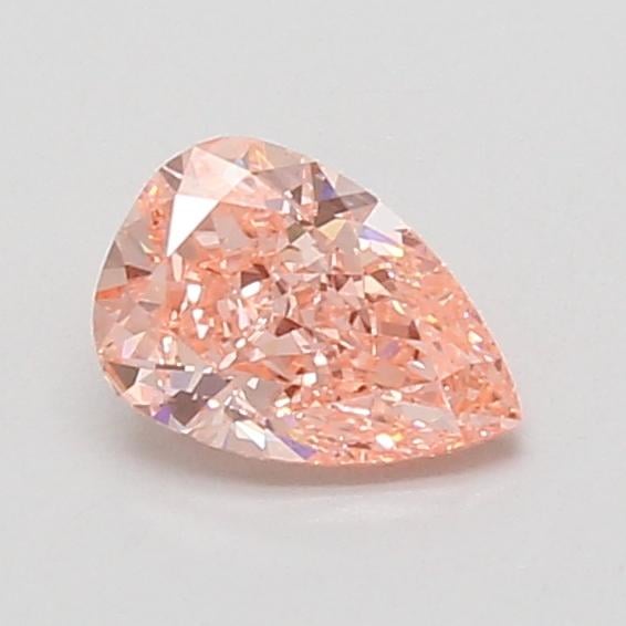0.74 Ct. Fancy Vivid Pink Pear Lab Grown Diamond