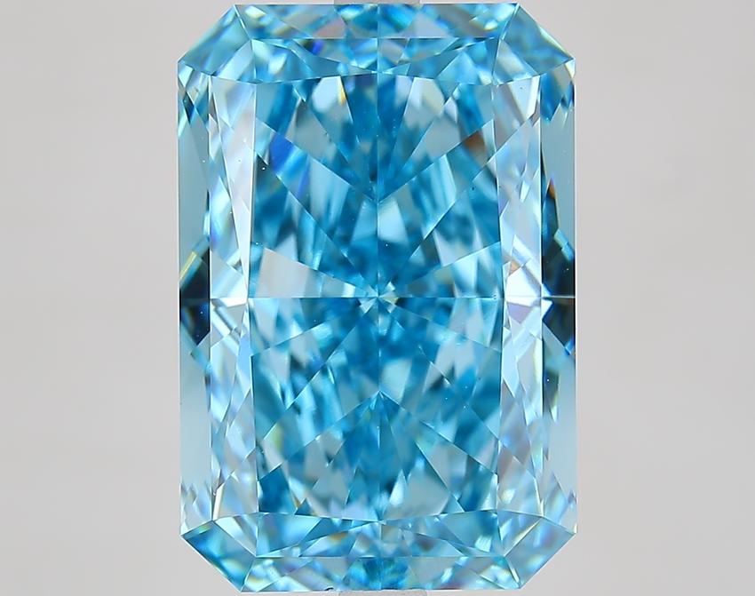10.03 Ct. Fancy Blue Radiant Lab Grown Diamond
