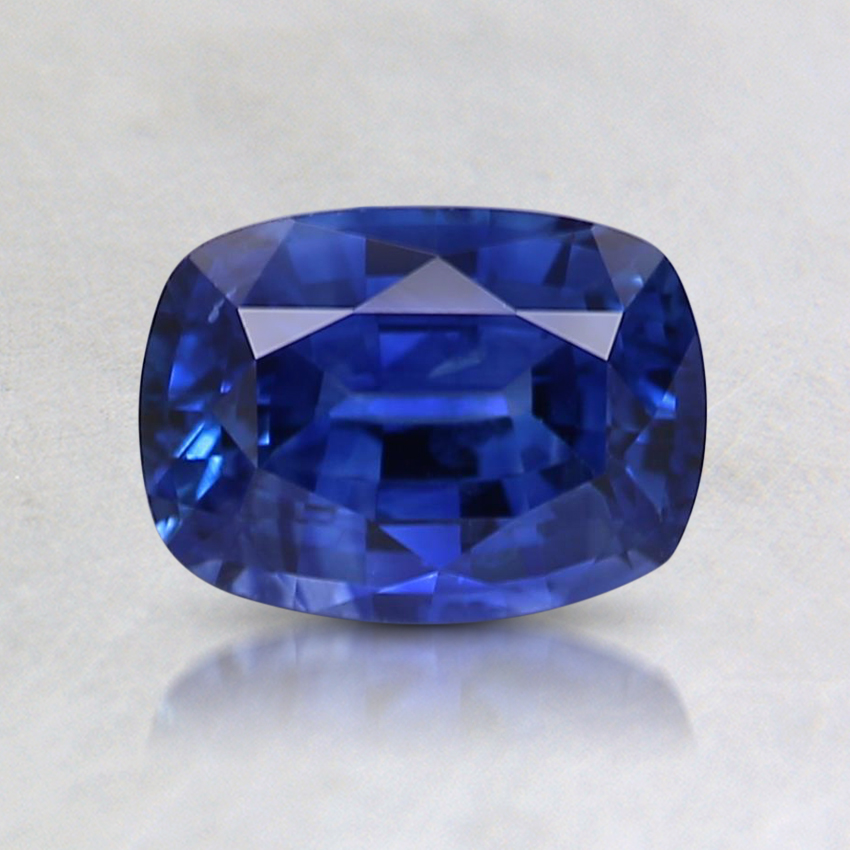 6.7x4.9mm Premium Blue Cushion Sapphire