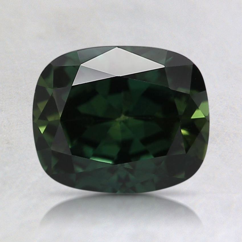 7.3x6.1mm Unheated Teal Cushion Australian Sapphire