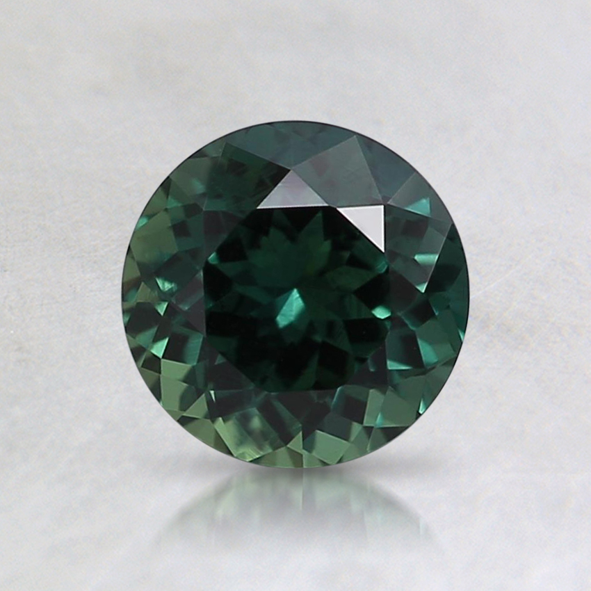 6mm Unheated Teal Round Sapphire