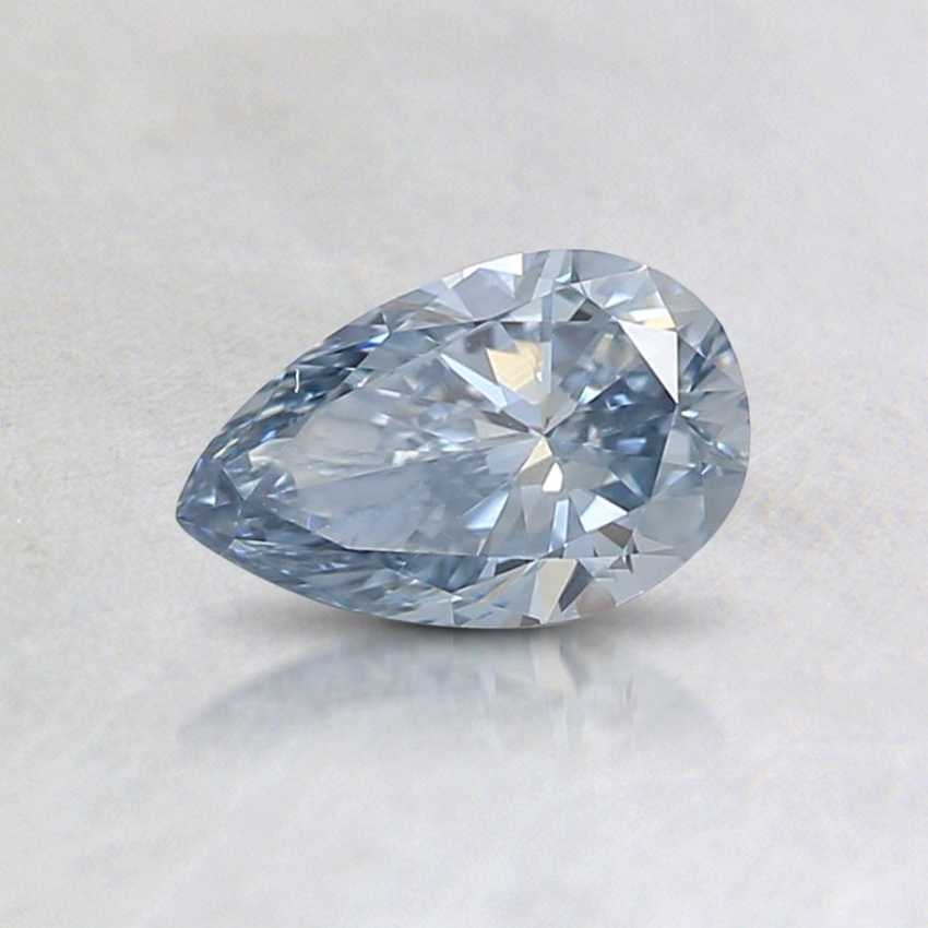 0.40 Ct. Fancy Light Blue Pear Lab Grown Diamond
