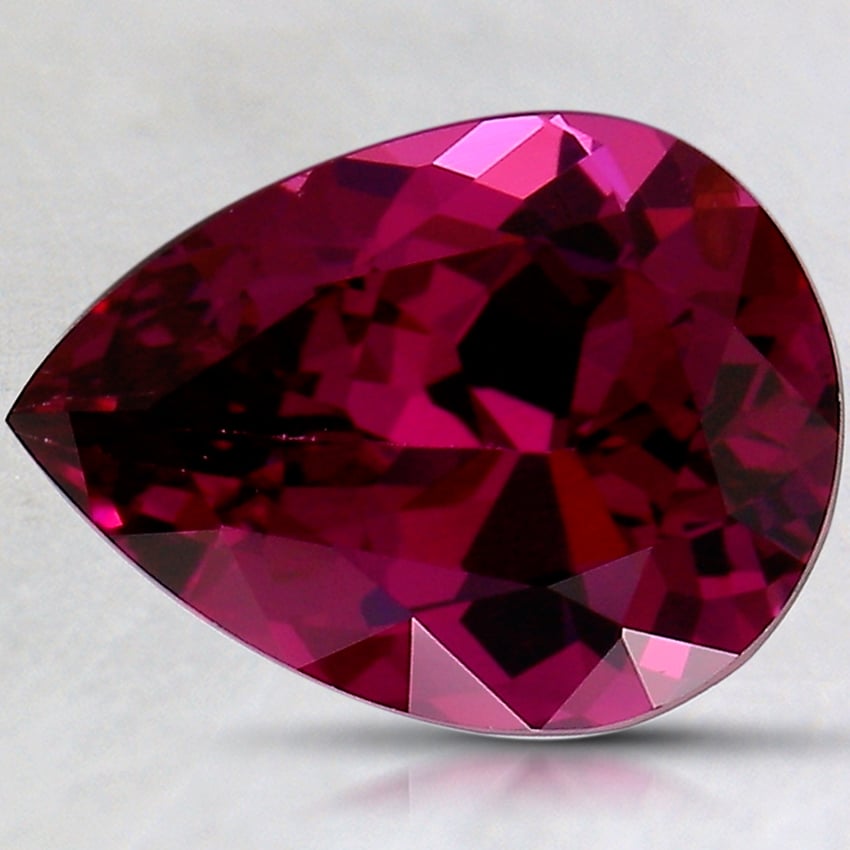 11x8.2mm Unheated Purple Pear Garnet