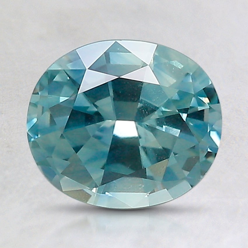 8x6.9mm Blue Oval Montana Sapphire