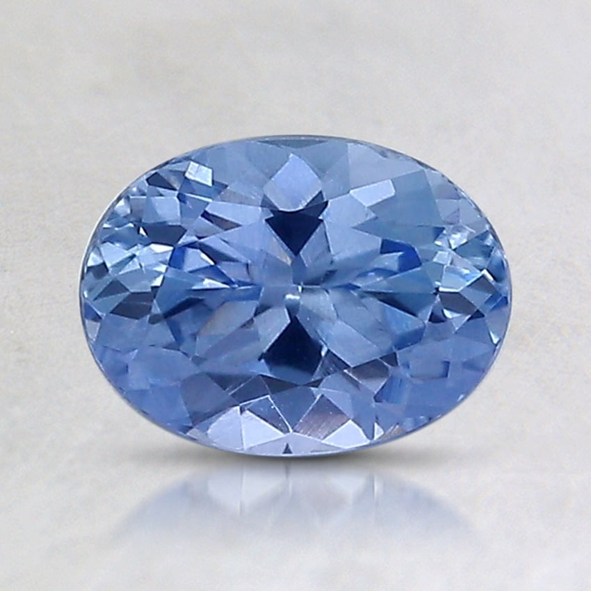 7.4x5.6mm Blue Oval Sapphire