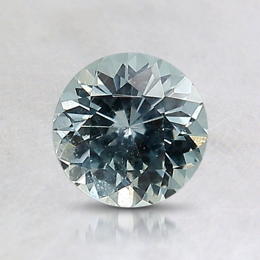 6.1mm Unheated Gray Round Montana Sapphire