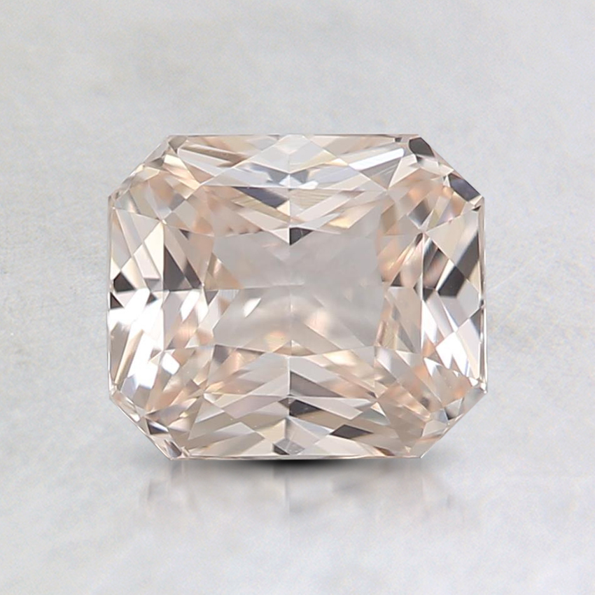 6.6x5.6mm Unheated Peach Radiant Sapphire