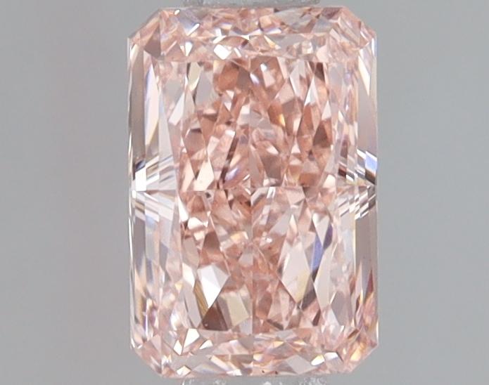 0.70 Ct. Fancy Intense Pink Radiant Lab Grown Diamond