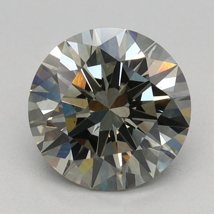 1.00 Ct. Fancy Intense Green Round Lab Grown Diamond