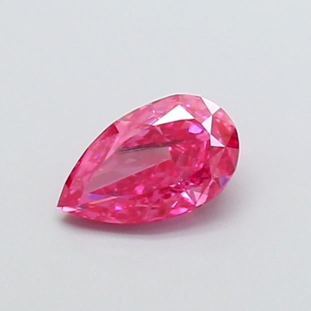 1.01 Ct. Fancy Vivid Pink Pear Lab Grown Diamond
