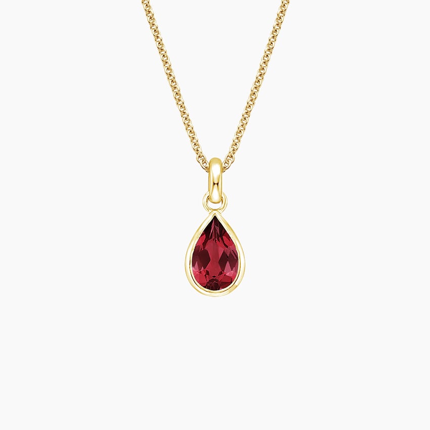 Fancy Lab-Grown Ruby Heart Pendant Necklace – Lafonn