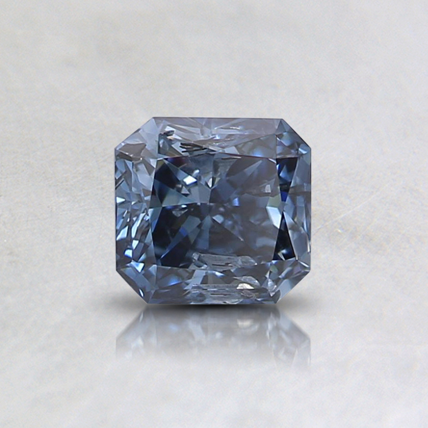 0.56 Ct. Fancy Vivid Blue Radiant Lab Grown Diamond