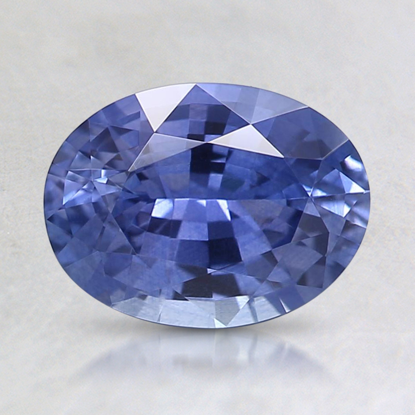 8.1x6.1mm Blue Oval Sapphire