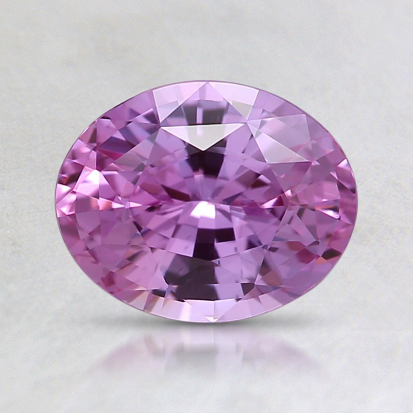 7.5x6mm Premium Pink Oval Sapphire