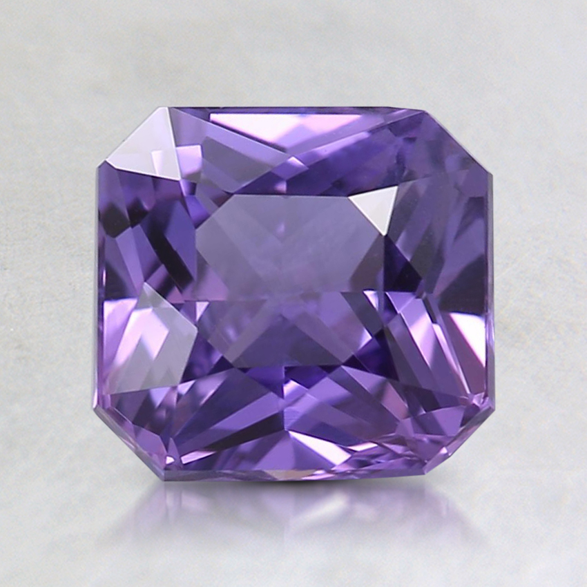 7x6.6mm Unheated Purple Radiant Sapphire