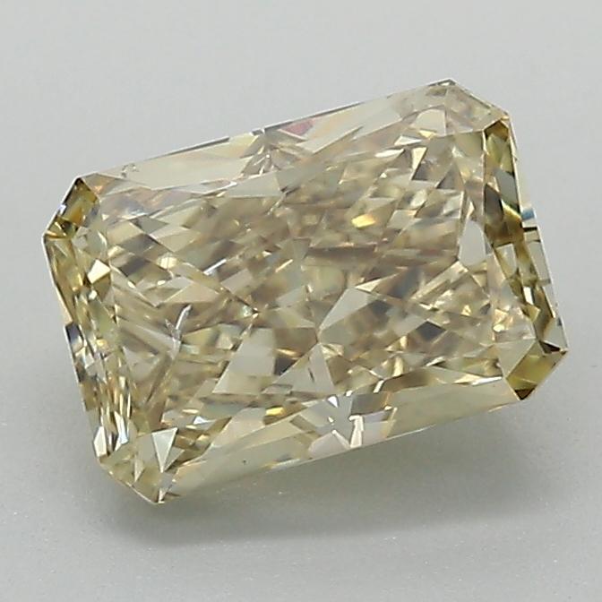 1.56 Ct. Fancy Vivid Yellow Radiant Lab Grown Diamond