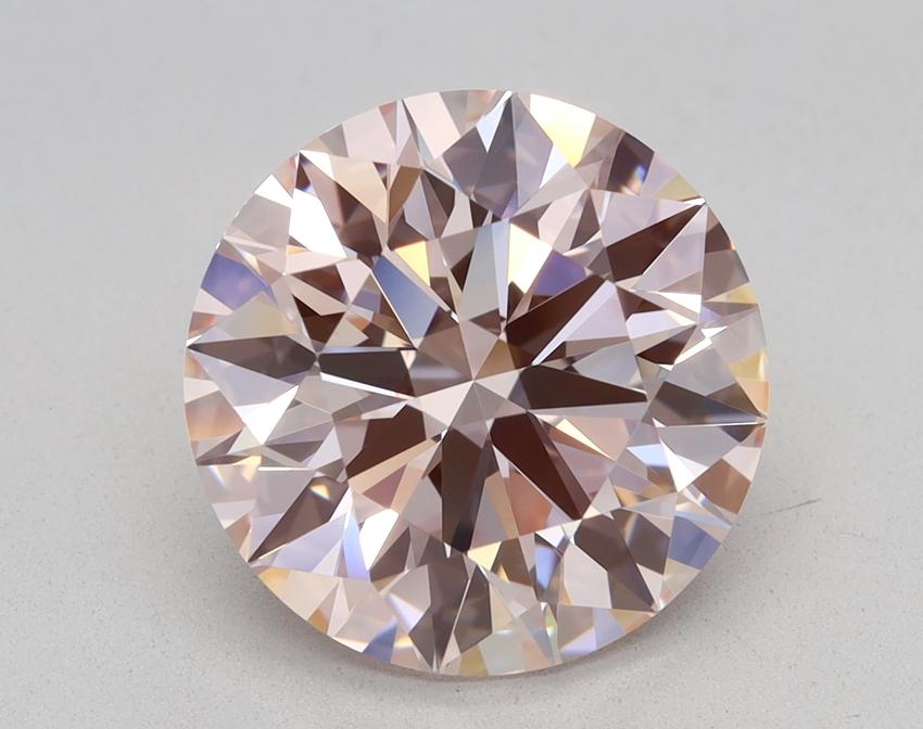 3.53 Ct. Fancy Pink Round Lab Grown Diamond