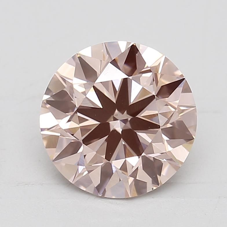 2.58 Ct. Fancy Intense Pink Round Lab Grown Diamond
