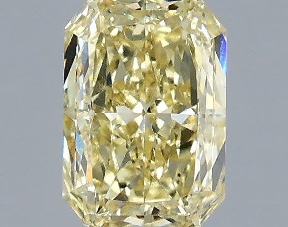 1.09 Ct. Fancy Yellow Radiant Lab Grown Diamond