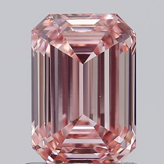 1.05 Ct. Fancy Intense  Pink Emerald Lab Grown Diamond