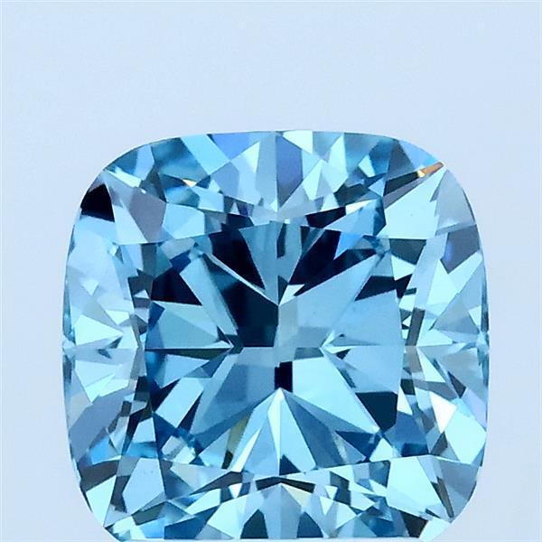 1.95 Ct. Fancy Blue Cushion Lab Grown Diamond