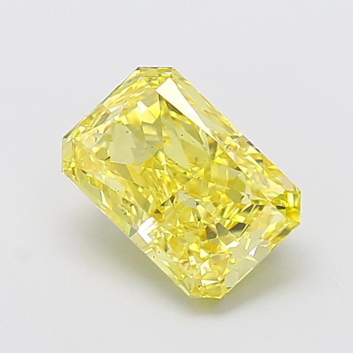 3.06 Ct. Fancy Intense Yellow Radiant Lab Grown Diamond