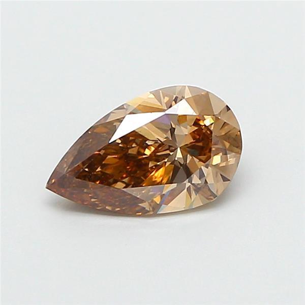 1.02 Ct. Fancy Light Brown Pear Lab Grown Diamond