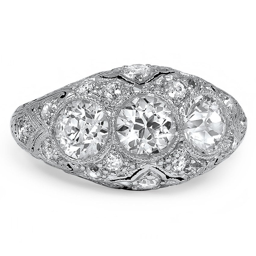 Art Deco Diamond Vintage Ring