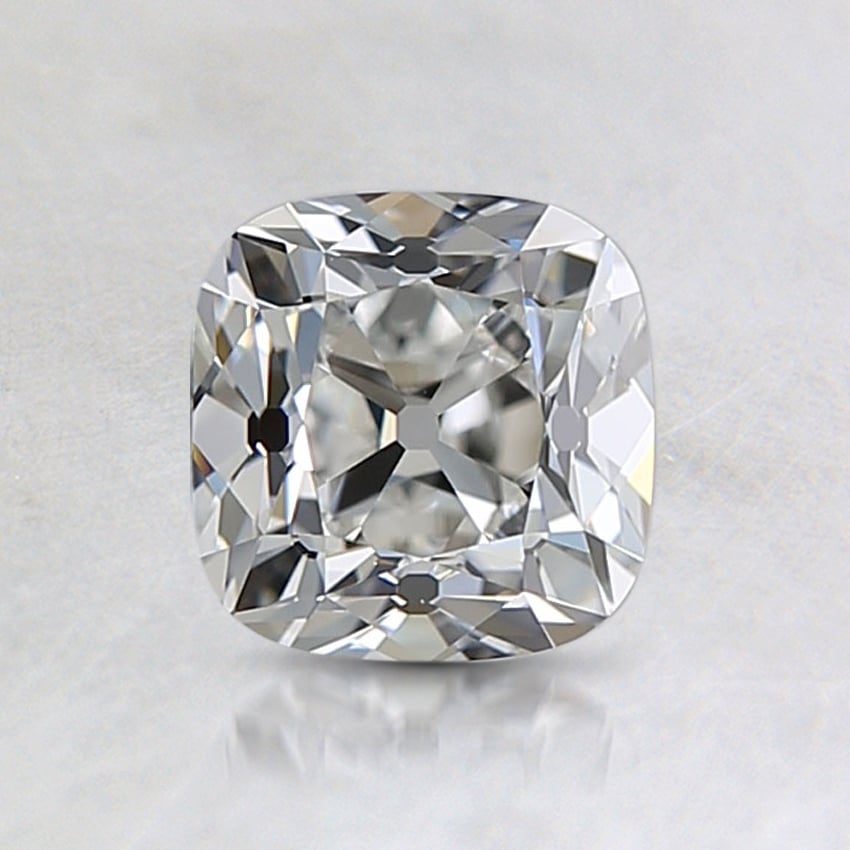 0.90 Ct., F Color, Old Mine Cut Diamond