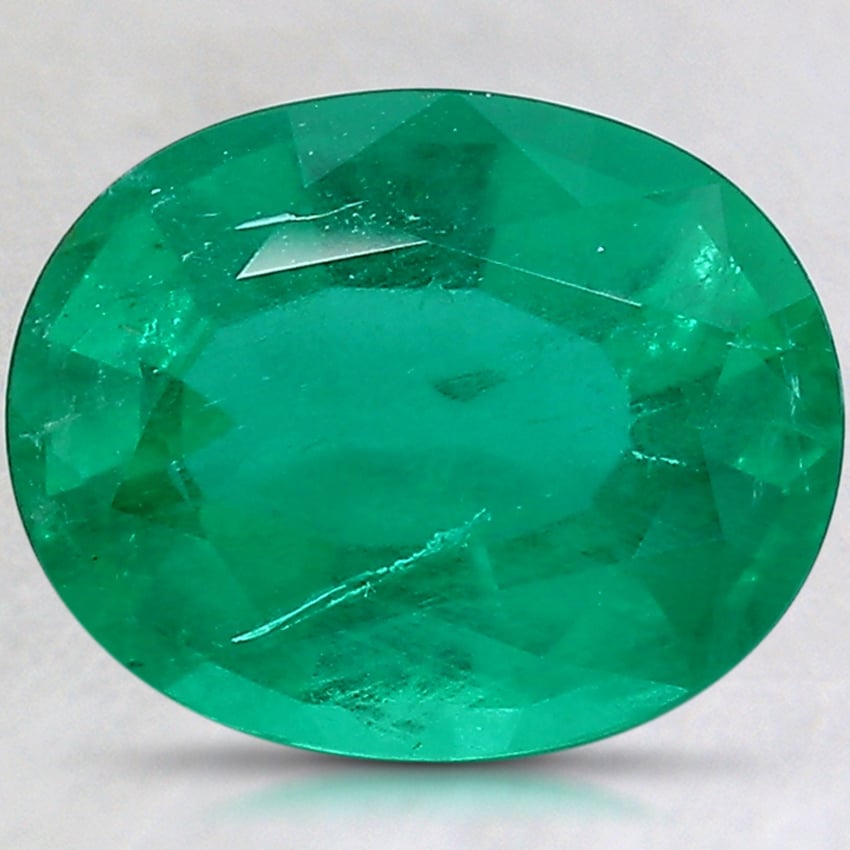 10.1x8.1mm Premium Oval Emerald