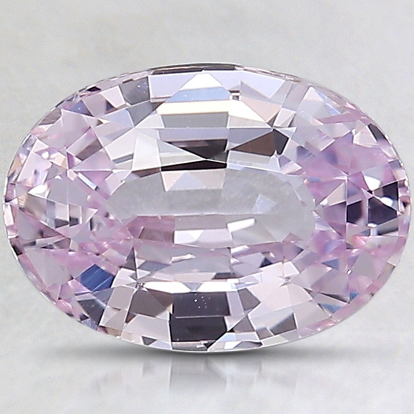 10x7.1mm Pink Oval Sapphire