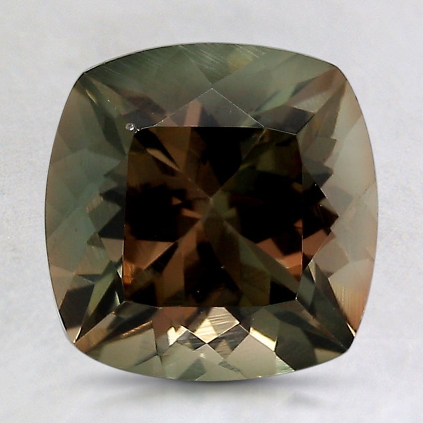 9x8.8mm Unheated Parti-Color Cushion Oregon Sunstone