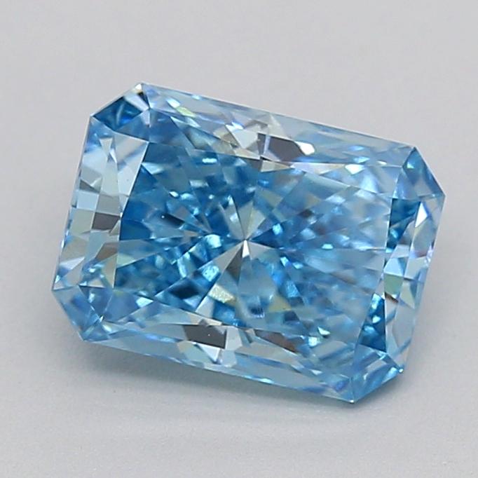 1.50 Ct. Fancy Vivid  Blue Radiant Lab Grown Diamond
