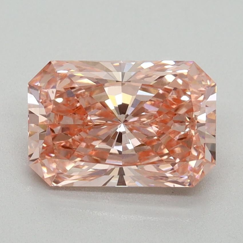 2.01 Ct. Fancy Vivid Pink Radiant Lab Grown Diamond